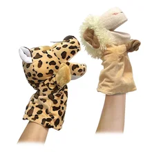 

Hand Finger Puppet Kawaii Animal Plush Doll Educational Baby Toys Lion Elephant Bunny Monkey Giraffe Tiger Soft Toy Stuffed Doll