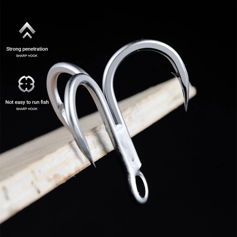 5/6/7PCS High carbon steel Triple Fishing Hooks  4X Treble Fishing Hook Crankbaits Spinners Replacement Fishing Hook Hard Lures