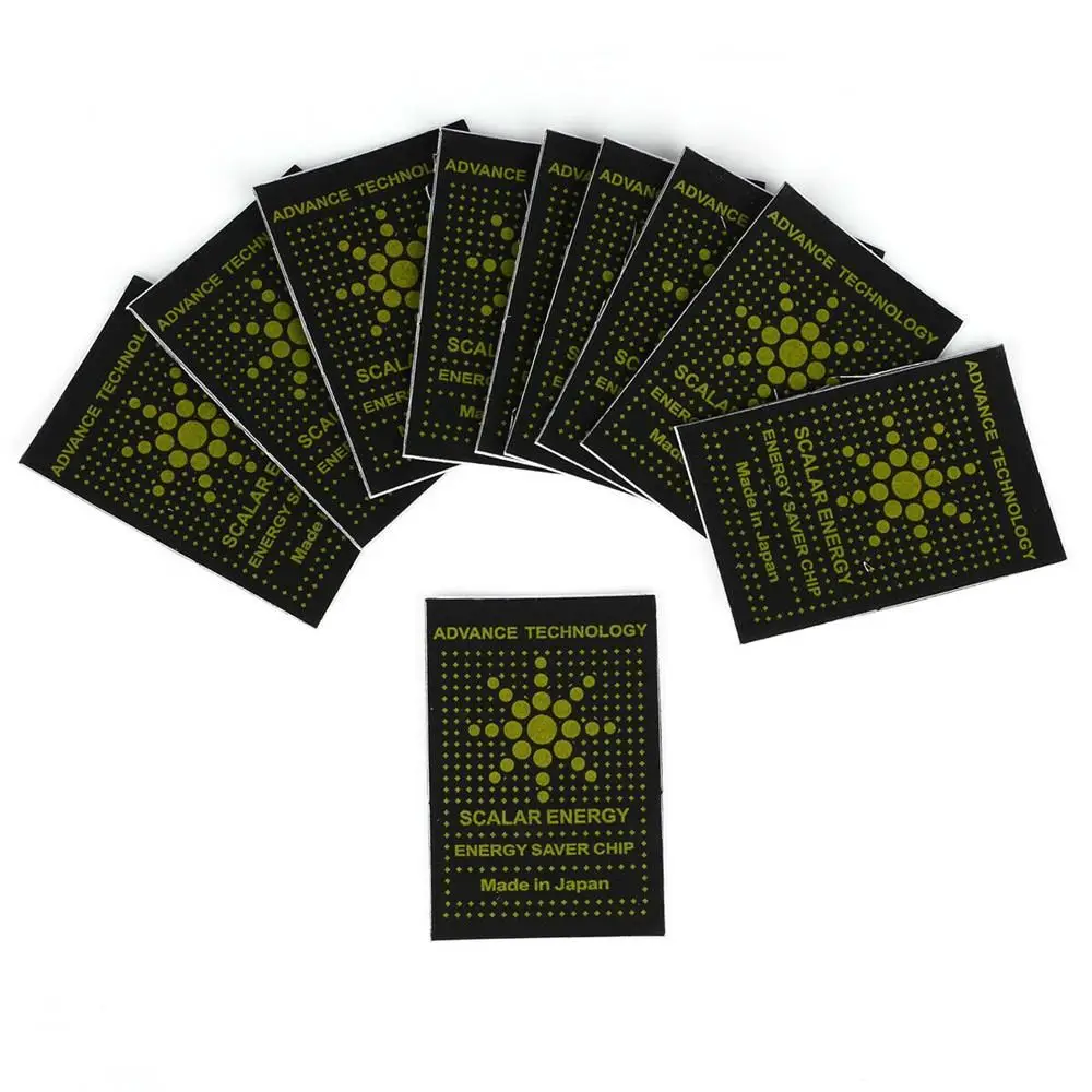 Anti-Radiation Shield EMF Protection Neutralizer Stickers, Pack of 10/20, with Scalar Energy