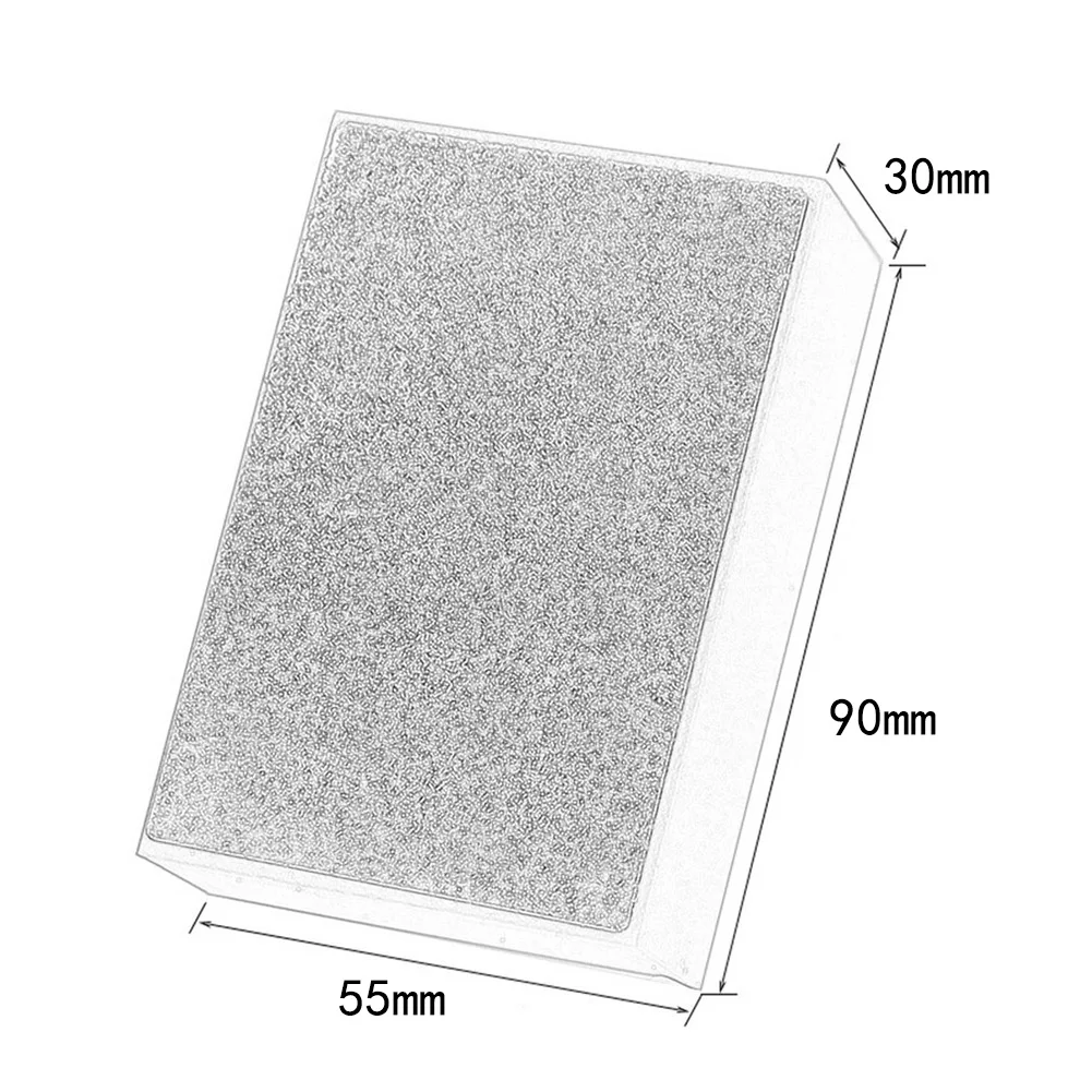 

Полировальная колодка для блоков 3,54*2,16*100 дюймов 60 #/200 #/400 #/#90*55*30 мм, алмаз + губка, гальваническое покрытие, полировка металла
