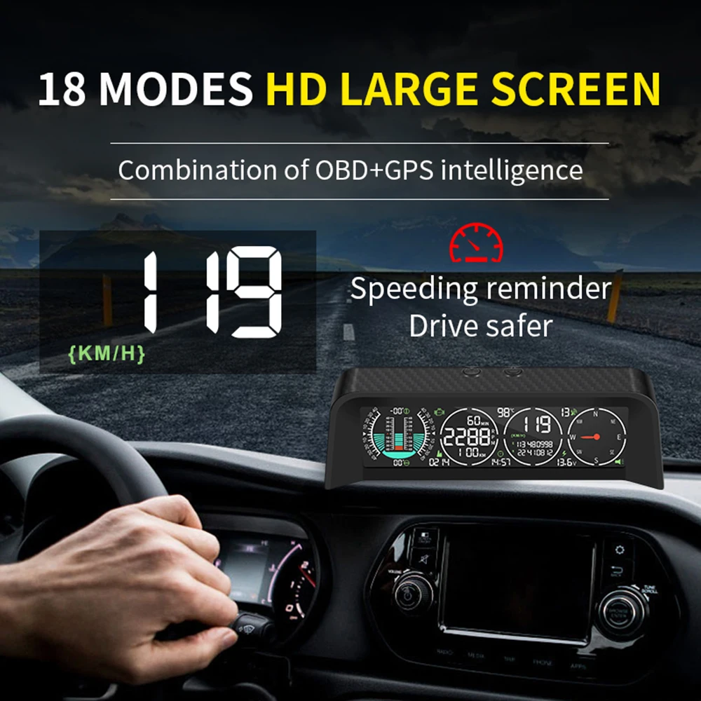 AD ڵ  ÷ Ʈ GPS OBD HUD ε    跮 ӵ Ÿڹ ð  ħ