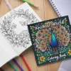 1pc Art Coloring Book 24Page Animal World pattern For Adults Teens Stress Kill Time Graffiti Painting Drawing Art Book 4