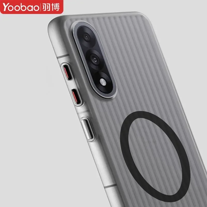 OnePlus Nord 5 Premium Magnetic Anti-Drop Case - Simple Ice Mist Design