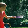 Pumpkin Bubble Wand Electric Bubble Wand For Party Fun Lights & Sound Effects Bubble Wand 100ml Solution Included Halloween Toy 2