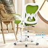Winrise Drafting Chair, Tall Office Chair Ergonomic Standing Desk Chair, Swivel Task Rolling Chair(Green) 6