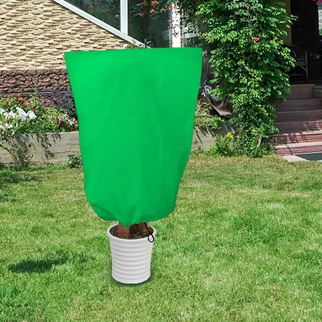 Fagyszövet Növény Fagyasztva Védelem Nem Szőtt Melegfagyasztás Elleni Védekező Takaró Tartós Fagy Kendő - Image 2