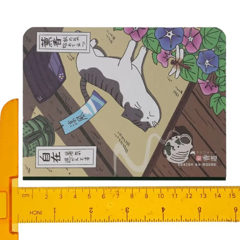 5.5*4.1 Inch Composition Notebook Multipurpose Paper Multicolour Hand-painted Illustration Notebook Creative Notebook Office images - 6