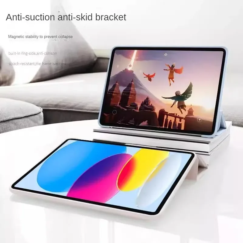 Premium Tri-Fold Magnetic Flip Smart Tablet Case
