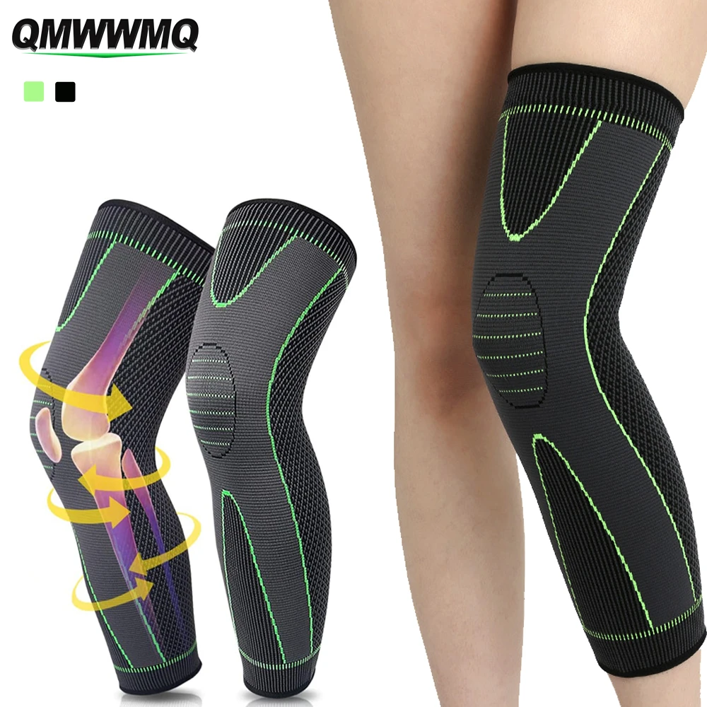 1Pc/2Pc Full Leg Compression Sleeves for Women/Men,Extra Long Leg