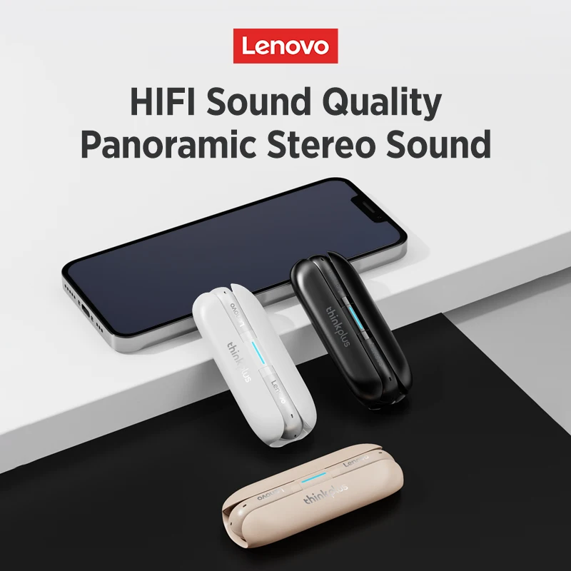Choice Lenovo Tw60 Gaming Earphones Tws Bluetooth Low Latency Headset Hd Call Noise Reduction With Mic Pro 6 Music Headphones, Alina Gadgets