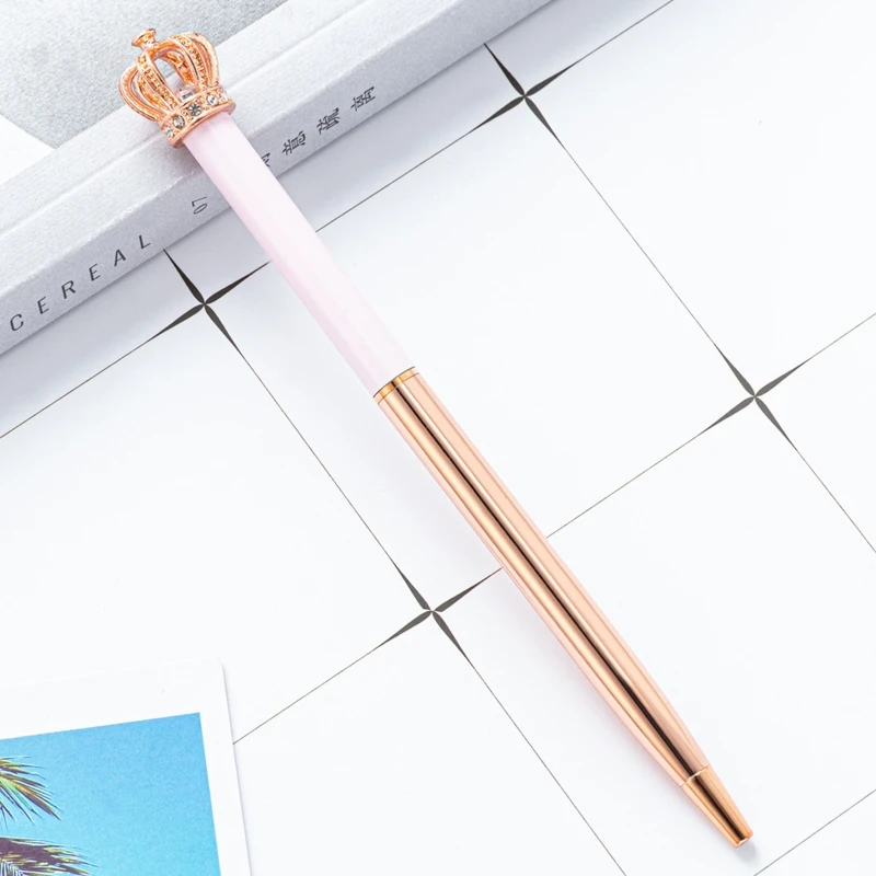 Stylo Prince Softy Rose Gold Métallique avec Stylet - Stylos métal