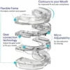 Anti Snore Mouth Guard Silicone Mouthpiece Stop Snoring Bruxism Sleeping Aid Apnea Guard Teeth Snoring Device Stop Snore Oral 4