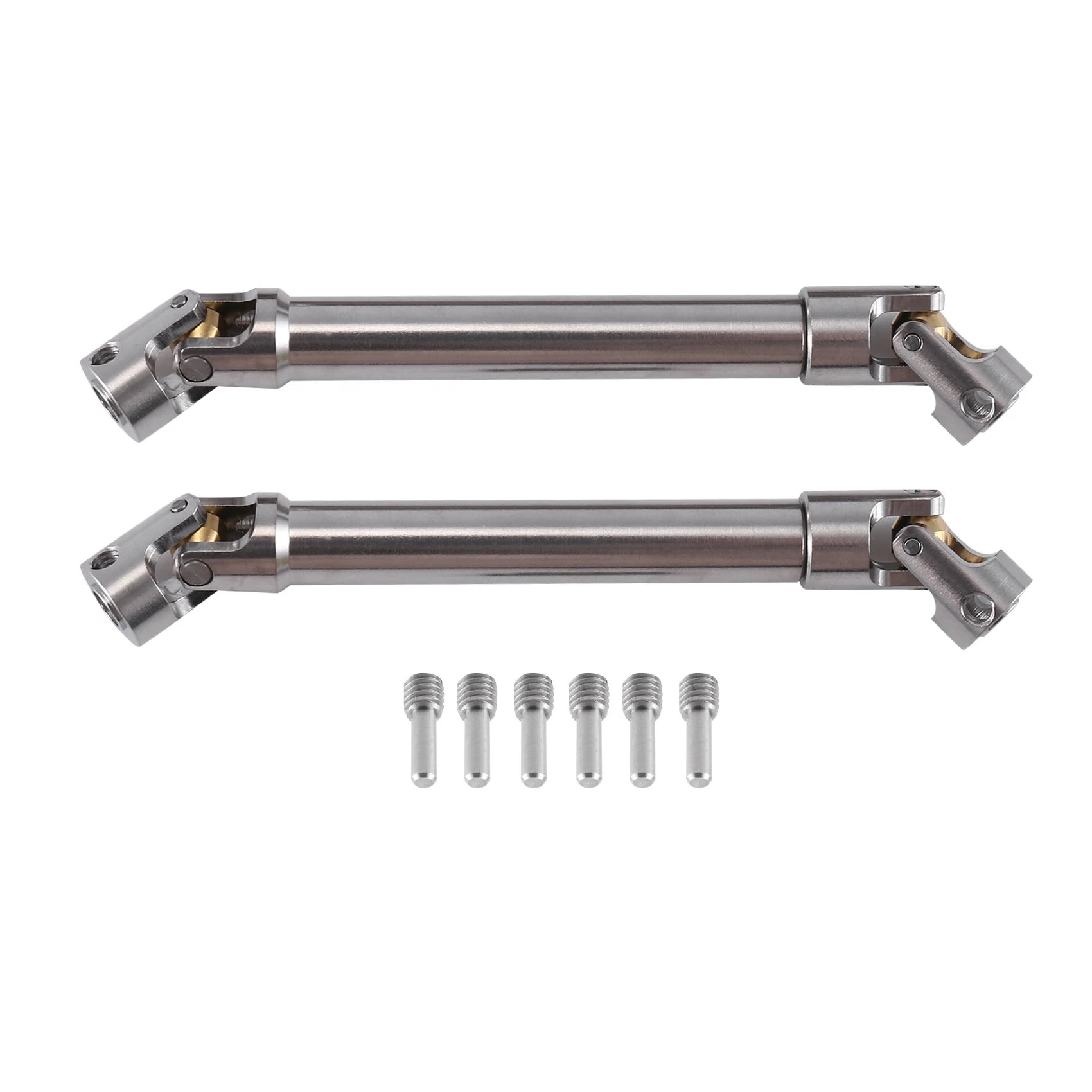 Stainless Steel Drive Shaft for 1/10 RC Crawler Traxxas TRX4 Axial