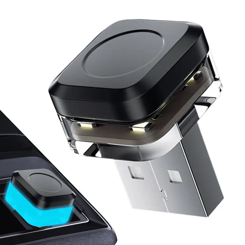 USB Car Ambient Light Wireless Multicolor auto Interior Night Light Mini LED Car Decorative lamp Car Interior Atmosphere Lights