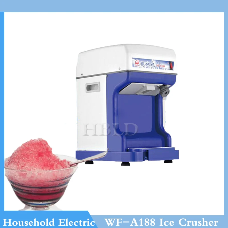 250W Commerciale Elettrico Cube Icebreaker Caffè Latte Tè 220V Piccolo Ghiaccio Tritato