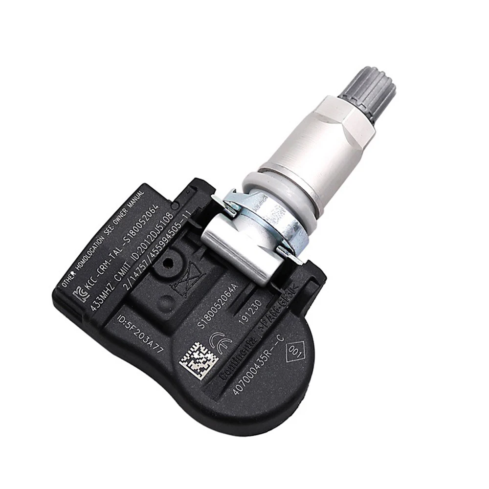 4Pcs Tire Pressure Sensor 407000435R 407003743R for Renault Megane Laguna Fluence Latitude Zoe Scenic 40700-0435R TPMS 433MHz