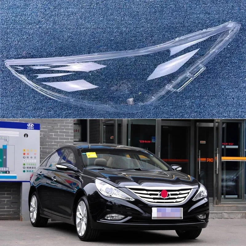 

Автомобильные аксессуары для Hyundai Sonata 2011-2013, большой абажур, корпус фары, прозрачный стеклянный большой абажур, поверхность лампы