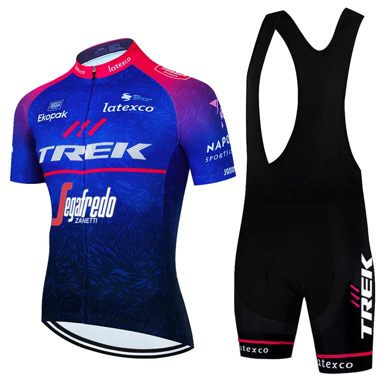 2024 남성용 레이저 컷 사이클링 의류, Mtb TREK 팀 저지 프로 2024 바지, 완전한 의류, 반바지 사이클 용수철, 여름 세트