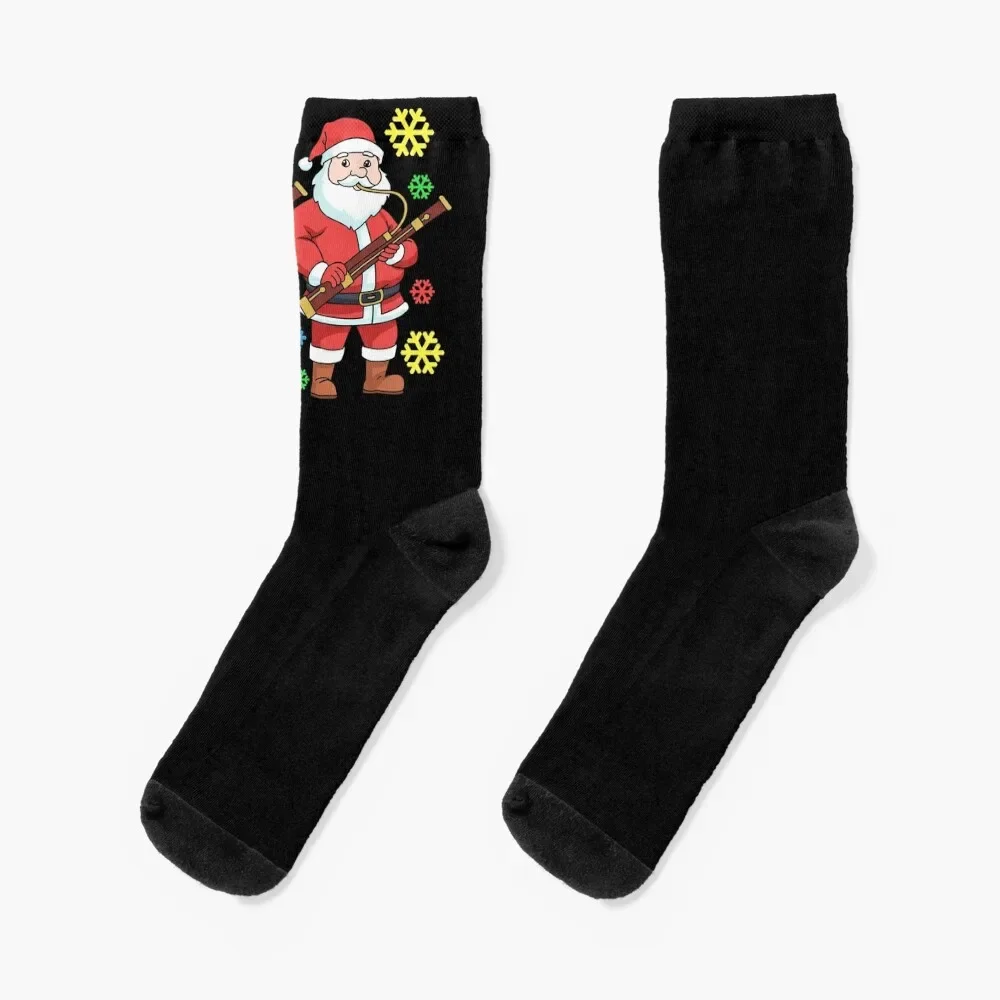 

Christmas Bassoon Bassoonist Gifts Men Orchestra Socks FASHION Climbing floor kids Socks For Man Women's