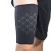 Thigh Compression Sleeve Hamstring Compression Sleeve Stretch Thigh Protector Non Slip Upper Leg Sleeve for Cycling Women Men 3