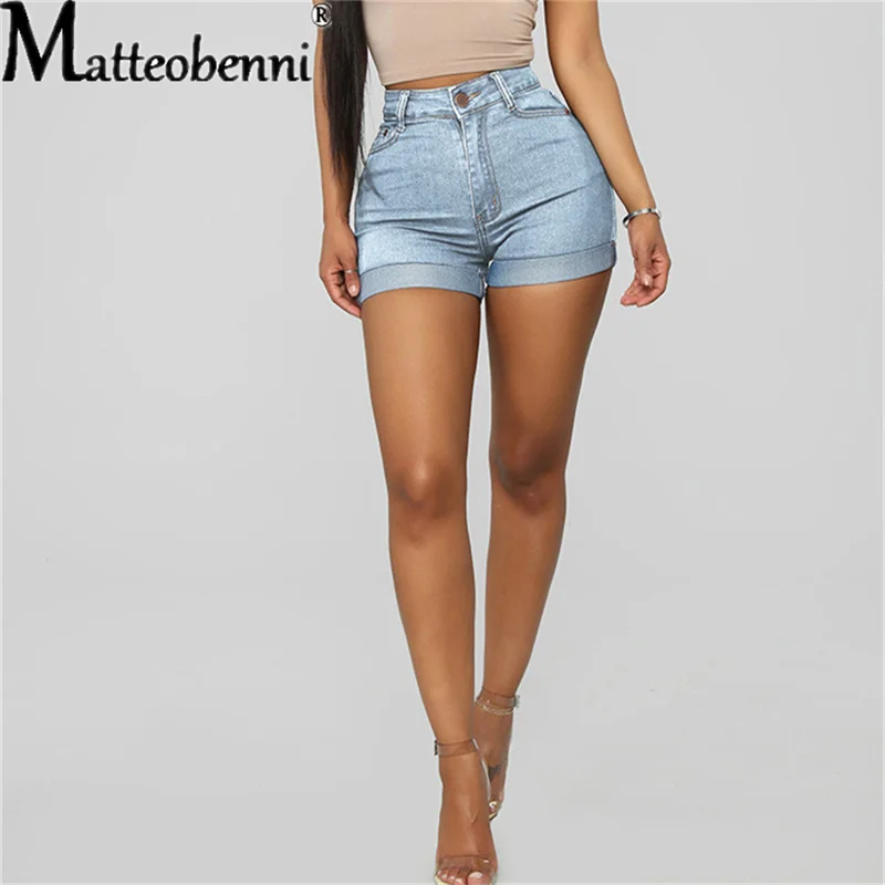 Shorts Feminino Verão Jeans Rosa Push Up Sweat Y2K Senhoras Cintura Alta  Esportes Sexy Curto Longo Femme Mujer Calça Jeans De $98,25