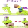 Funny Cat Toys Creative Turnip Gun with 15pcs Reusable Foam Disc Pet Hunting Interactive Toy Dog Cat Pet Supplies 4