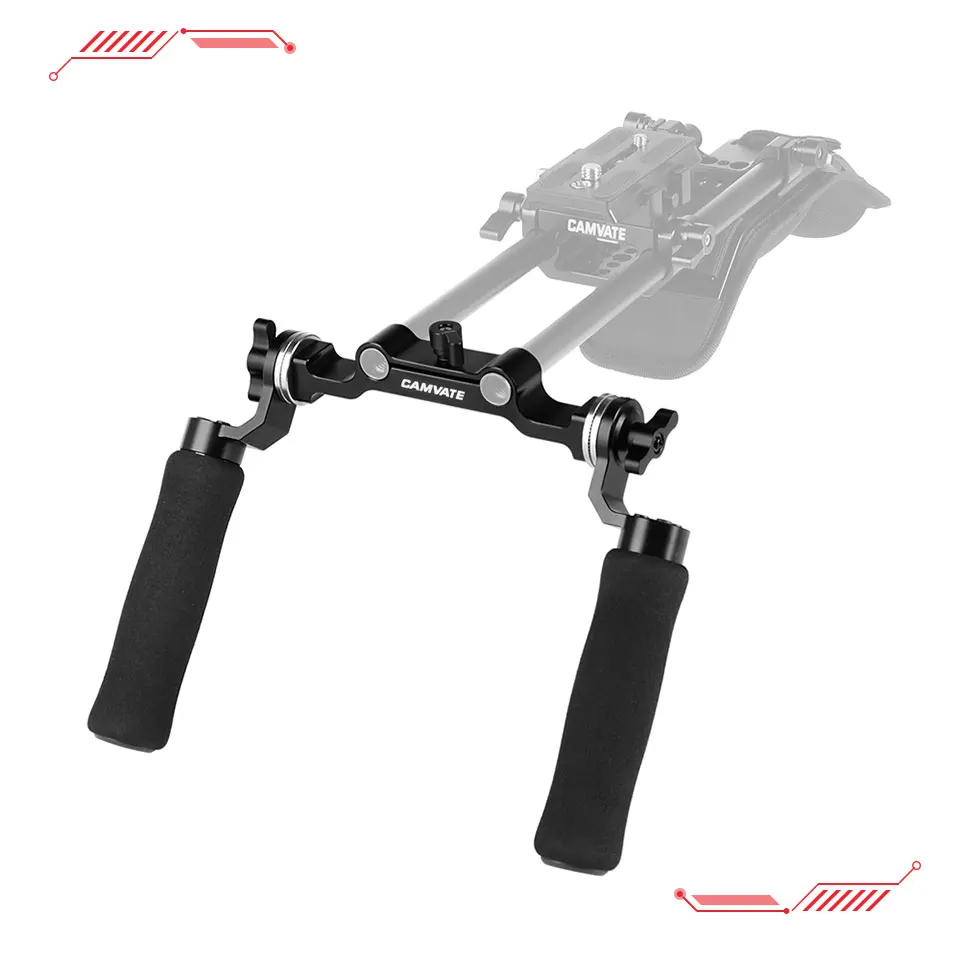 haste braçadeira para dslr câmera ombro montagem rig