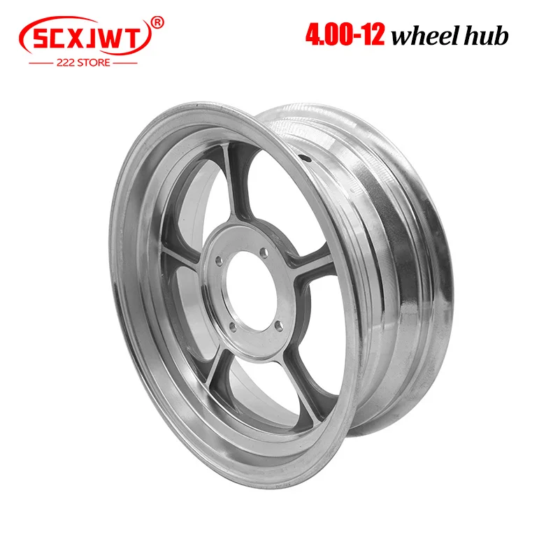 

Monkey bike Motorcycle accessories modified 4.00-12 Aluminium alloy wheel hub 12 inch wheels vacuum rims