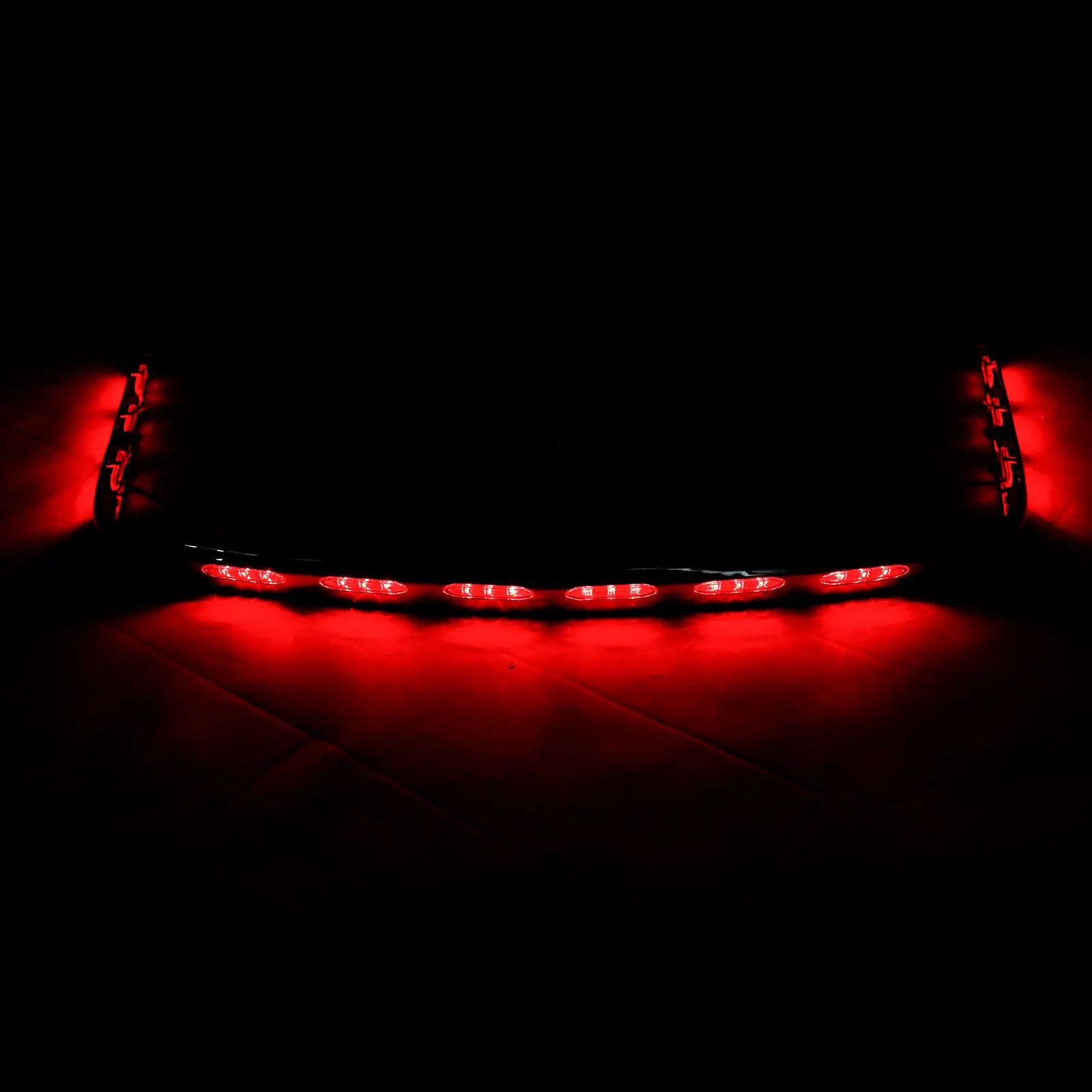 Motorcycle Accessories Rear Trunk Saddlebag Trim With LED Light Set For Honda Gold Wing 1800 GL1800 2001-2011 Motorcycle Clear/Red/Smoke