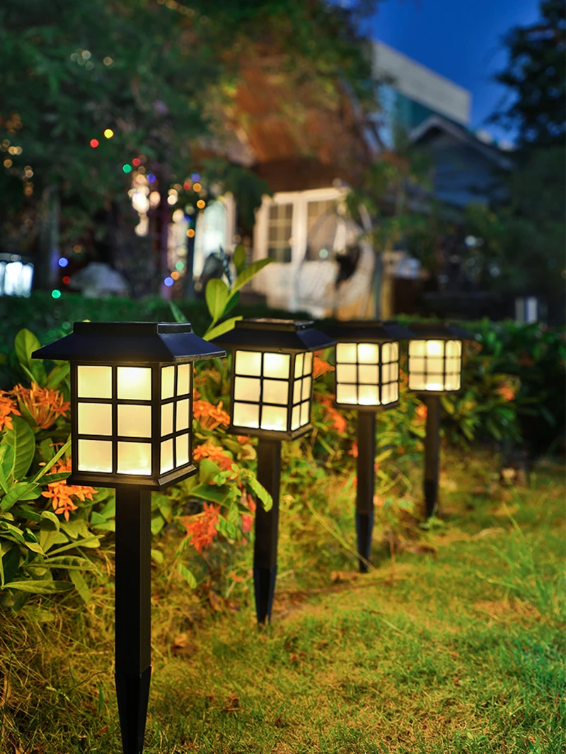 Lampe solaire décoration de jardin plug-in lumière LED extérieur