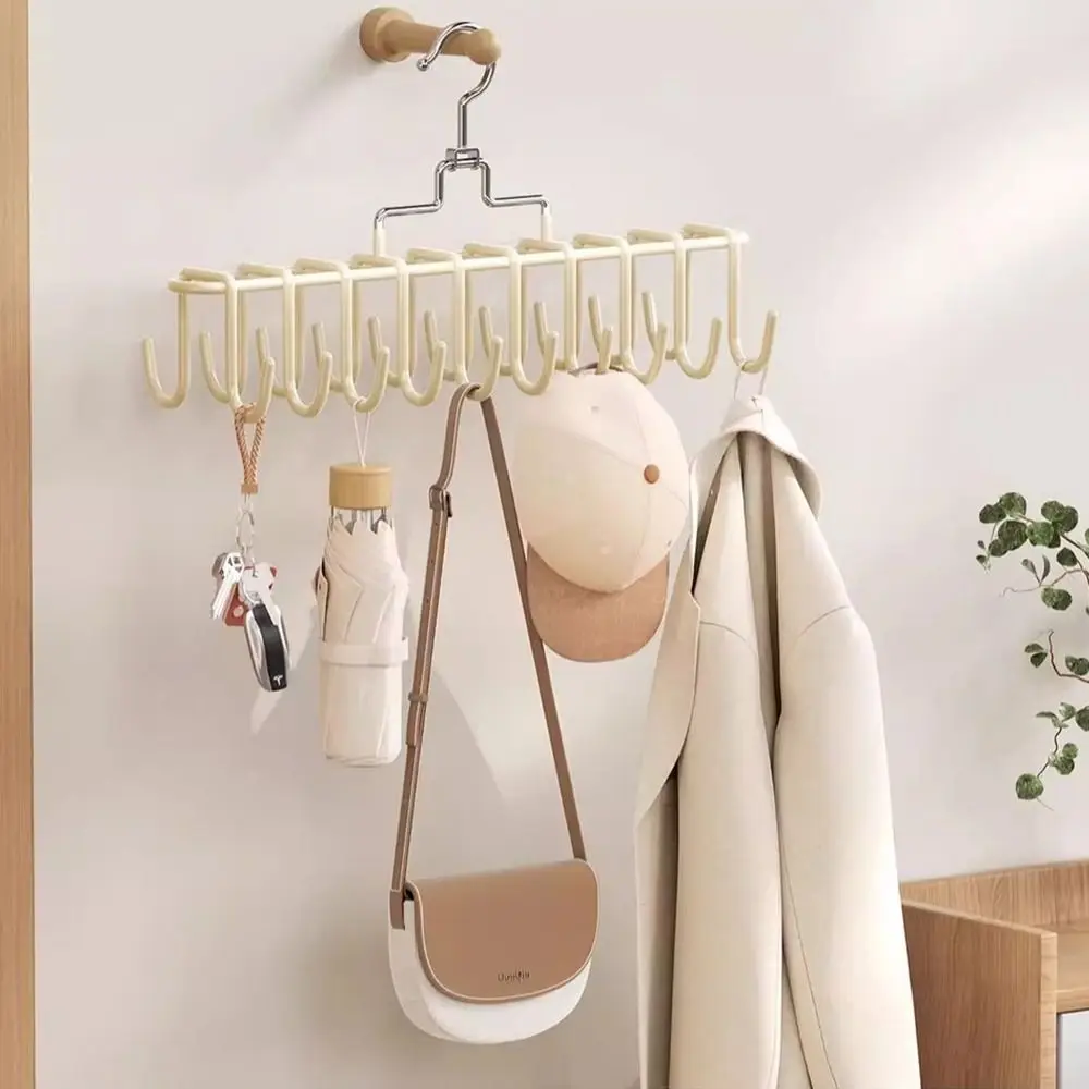 New Multiple Suspender Hanger Underwear Vest Storage Artifact Dormitory Wardrobe Hanger Hook Multifunctional Bag Storage Rack