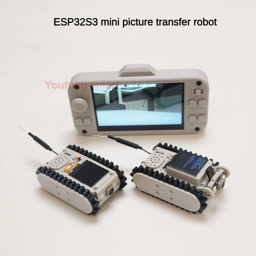 Robot Tank RC Télécommandé avec Caméra Réglable - Violet