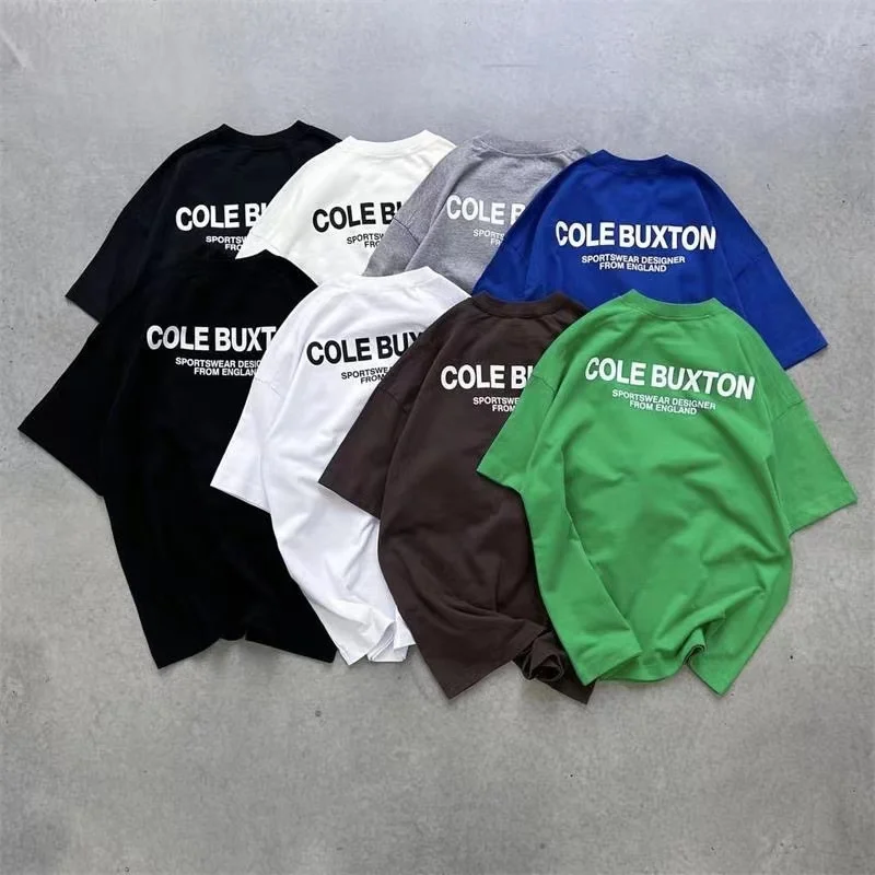 

Футболка Мужская/женская оверсайз, хлопковая тенниска в стиле кэжуал, уличная одежда, Коул БАКСТОН, свободная майка, лето 1:1