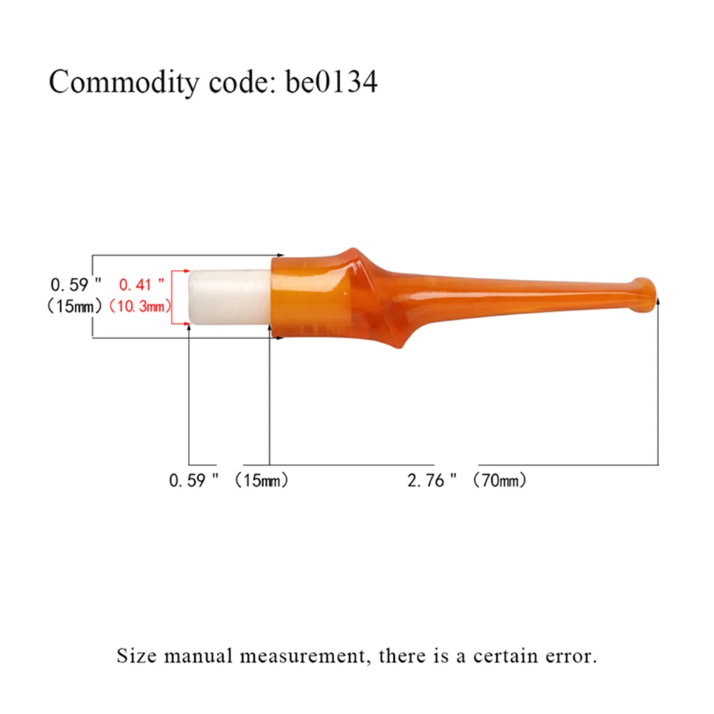 Tobacco pipe mouthpiece outer diameter 15MM curved handle inclined saddle pipe mouthpiece For 9MM activate carbon filter element 6