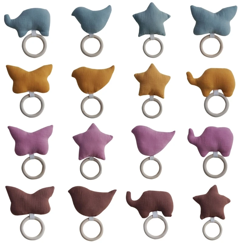 

Детский деревянный Прорезыватель для зубов, успокаивающий прорезыватель, деревянное кольцо для младенцев, малышей, детский Прорезыватель для зубов, игрушка для пустышки, плюшевая игрушка