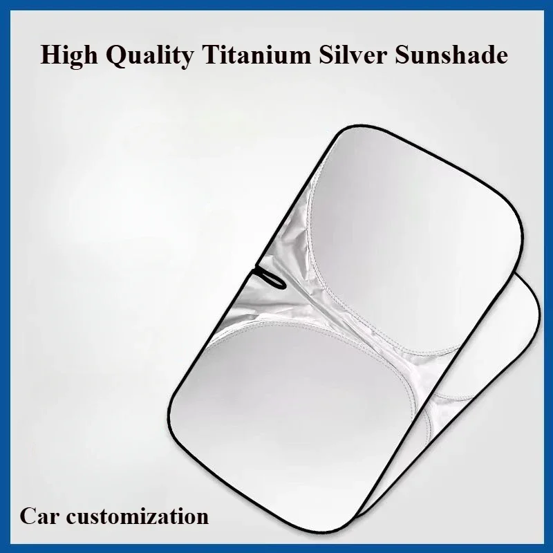 Car Windshield Sunshades Cover For Ford Focus 3 4 ST Fiesta Fusion Kuga Ecosport Mondeo MK3 MK4 Car Front Window Sun Shade