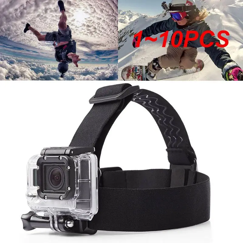 

1 ~ 10 шт. ремешок для головы для HERO3 \ HERO4 ремень для головы регулируемый ремешок для головы для уличной спортивной экшн-камеры