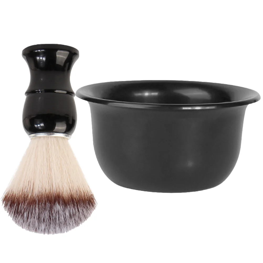 Shaving Cream Brush and Bowl Kit Mens Body Shavers for Suit Men's Accessories Abs Man Brushes