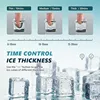 Comfort Clear Ice Cube Maker Machine | First Cubes In 15 Minutes 28 lbs. of Ice in 24 Hours | Counter top Portable Stainless 5