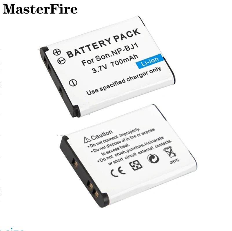 Batteria Ricaricabile Agli Ioni Di Litio Da 10 Pezzi 3.7V 700Mah Np-Bj1 Npbj1 Per Batterie Per Fotocamere Sony Cyber-Shot Dsc-Rx0 Rxo, Dsc-Rx0M2 Rxo I