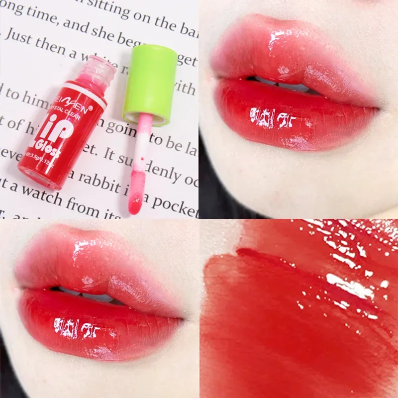 5/6 Pcs Moisturizing Clear Lip Gloss Oil Set Liquid Lipstick Mirror Glaze Waterproof Lasting Lip Plumper Hydrating Lips Balm lip balm lip gloss lip makeup lip glaze lip oil lip plumper