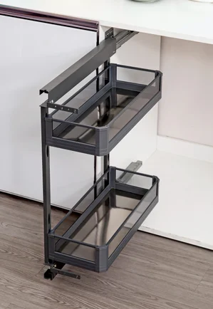 BPO Kitchen Storage Side Basket Base-mounted Basket
