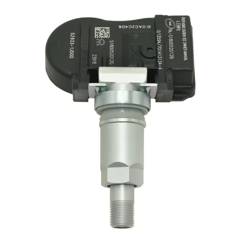 TPMS Ÿ̾ з ͸ ,  Ƽ  i20  ix20  529331J000 , 433MHZ 52933-1J000, 1/4PCs