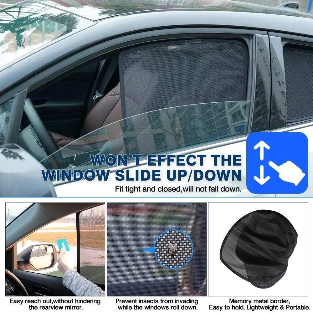 Side Sun Shade Shading Protection Window SunShades Sunshield Accseeory  Protector For VW Volkswagen Transporter Multivan T5 T6