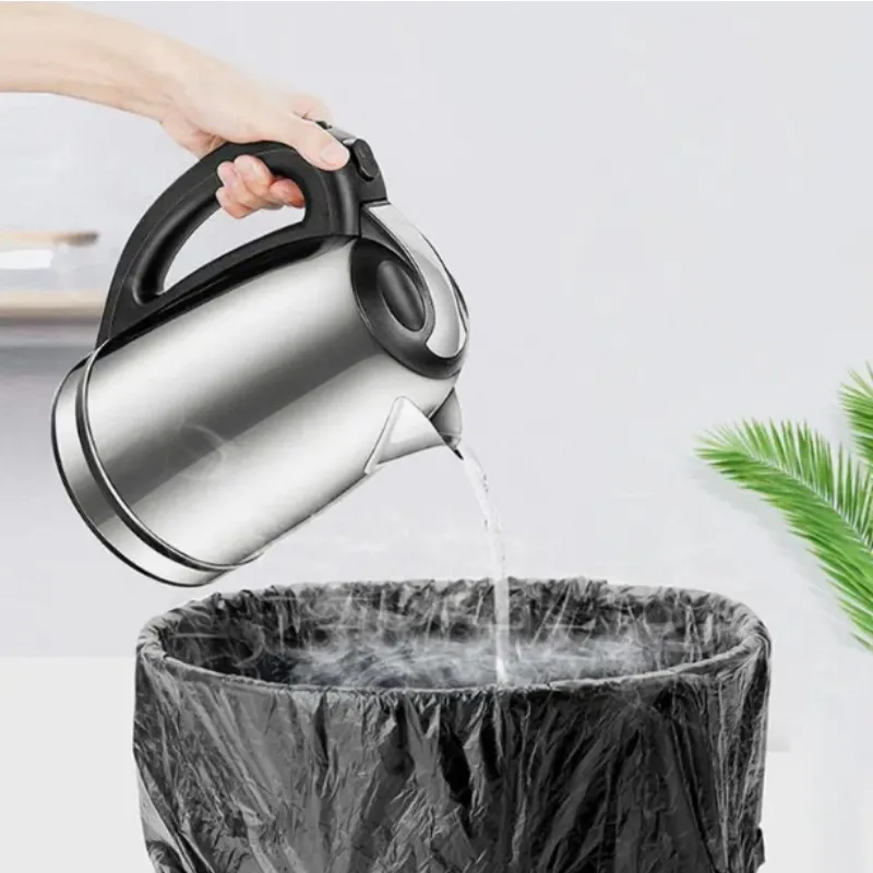 100pcs 5 Rolls Pack Garbage Bags Bathroom Kitchen Clean Storage Room Colored Disposable Portable Garbage Bin Bags