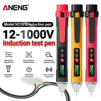 ANENG VC1010 Digital Voltage Detectors 12-1000V Volt Current Electric Test Pencil AC/DC Non-Contact Pen Tester Meter 2020 new 1