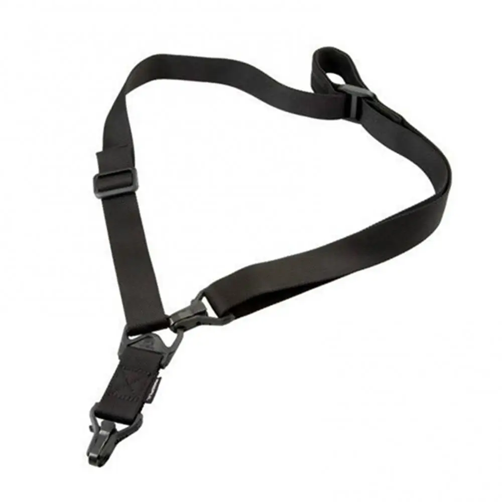 Gun Sling Nylon Outdoor Sports 2 Point Rifle Sling Clasp 100Kg Max Load Belt Strap War Paintball Hunting Military Strap Gun Sling
