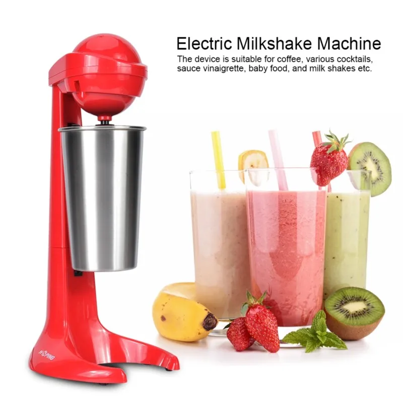 Double Head Electric Milkshake Machine Maker Coffee Drink Mixer
