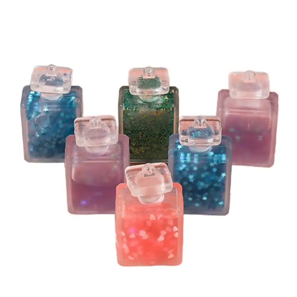 

Игрушка для снятия стресса в форме флакона духов, сжимаемая сенсорная игрушка для снятия стресса на день рождения