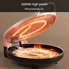 Joyoung Crepe Maker with 25mm Deepened Baking Pan for Home Use Double-sided Heating Breakfast Machine with High Firepower 220V 5